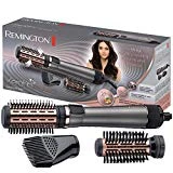 Remington Brosse à Cheveux Rotative Soufflante Chauffante Volume Keratin Protect, Soin Kératine et Huile d'Amande - AS8810