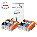 2 Ensembles (10 Encre) Colour Direct Compatible Cartouches PGI 570XL CLI 571 XL- Remplacement pour Canon Pixma MG5750 MG5751 MG5752 MG5753 MG6850 MG6851 MG6852 MG6853 MG7750 MG7751 MG7752 MG7753
