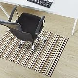 Tapis protège-sol design Office Marshal Asti | 5 tailles disponibles | matériau résistant, antisalissure | tapis de sol pour appareils de fitness | 90x120cm