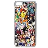 Générique Coque pour iPhone 7/7S Motif Manga One Piece Dragonball Naruto Ichigo Meddley